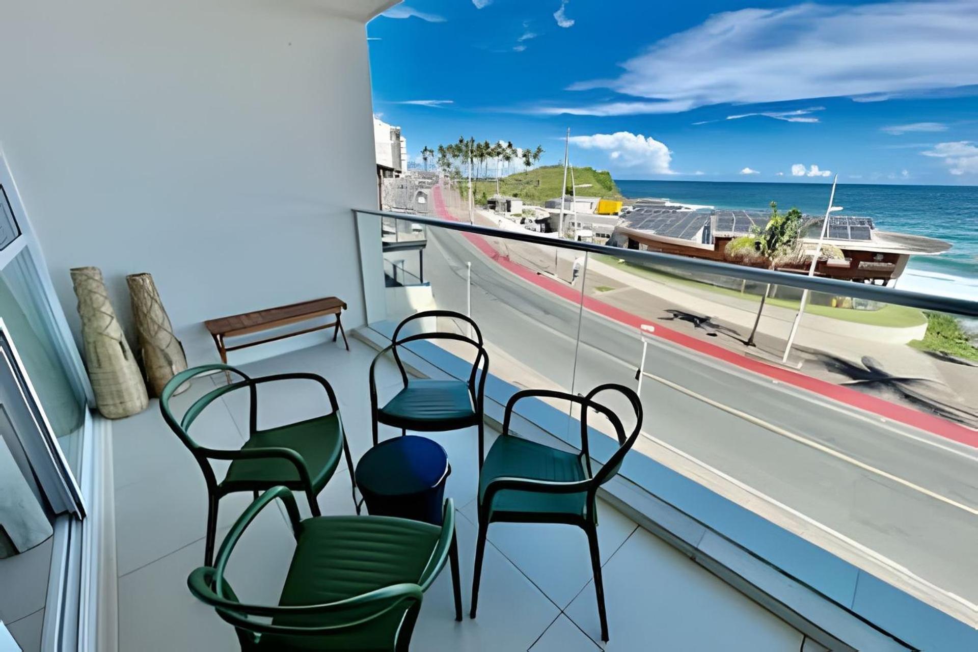 Apartamento Unu 205 Barra: Frente/Vista Mar, Piscina, Wi-Fi E+ Salvador de Bahía Exterior foto